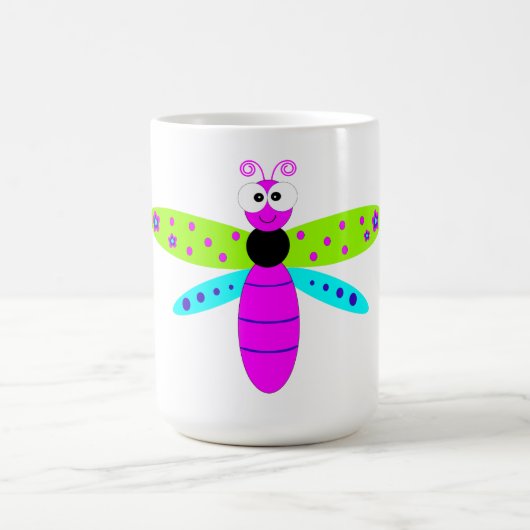 Mug Comique de dessin unique avec caractères anthro (Centre)