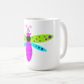 Mug Comique de dessin unique avec caractères anthro (Devant droit)