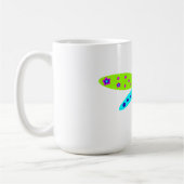 Mug Comique de dessin unique avec caractères anthro (Gauche)
