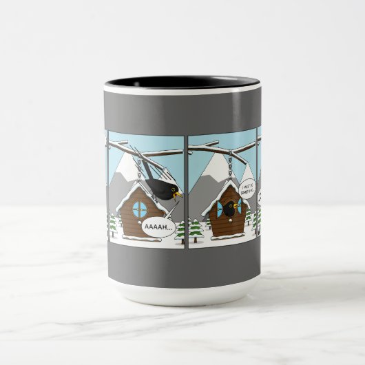 Mug Comique de sécurité d'abord (Centre)