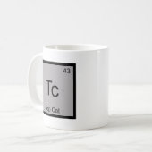 Mug Comité technique - Pièce en t drôle de symbole (Devant gauche)