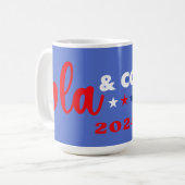 Mug Comma La & Coach Stars Bleu (Devant gauche)
