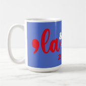 Mug Comma La & Coach Stars Bleu (Gauche)