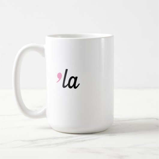 Mug Comma La Kamala Harris 2024 (Gauche)