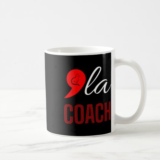 Mug Comma La Kamala Harris Tim Walz Coach 2024 La Comm (Droite)
