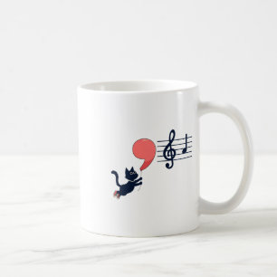 Mug Comma La Music Notes Kamala Harris Music Teacher E