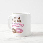 Mug Commandant de tambour cadeau drôle (Devant gauche)