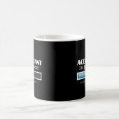Mug Commandant drôle en cours cadeau de comptabilité (Centre)