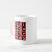 Mug Commandant en chef, président (Devant gauche)