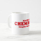 MUG COMMANDANT EN CHIMIE - IMAGINEZ LA RÉACTION (Devant gauche)