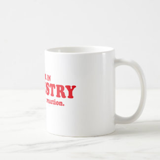 MUG COMMANDANT EN CHIMIE - IMAGINEZ LA RÉACTION