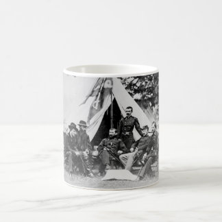 Mug Commandant. Gen. Philip Sheridan et ses généraux