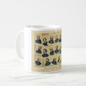 Mug Commandants célèbres des syndicats de la guerre (Devant gauche)