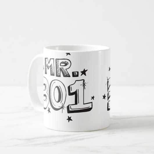 Mug Commande à façon - "M. 301" (Devant gauche)