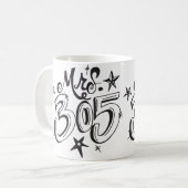 Mug Commande à façon - "Mme 305" (Devant gauche)