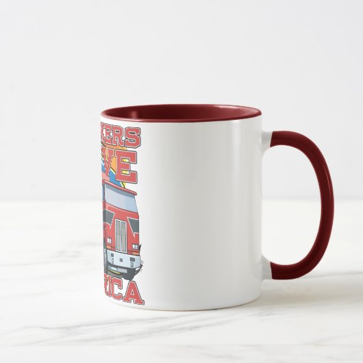 Mug Commande Amérique de camionneurs (Droite)