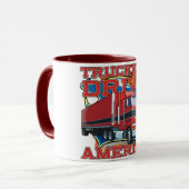 Mug Commande Amérique de camionneurs (Devant gauche)
