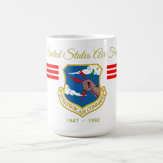 Mug Commande d'air stratégique - l'U.S. Air Force (Centre)