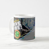 Mug Commande du sud de matin de l'Indiana (Devant gauche)