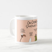 Mug Commande d'un sandwich le jour du sandwich (Devant gauche)