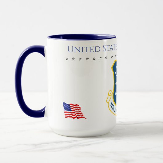 MUG COMMANDE ESPACE USAF (Gauche)