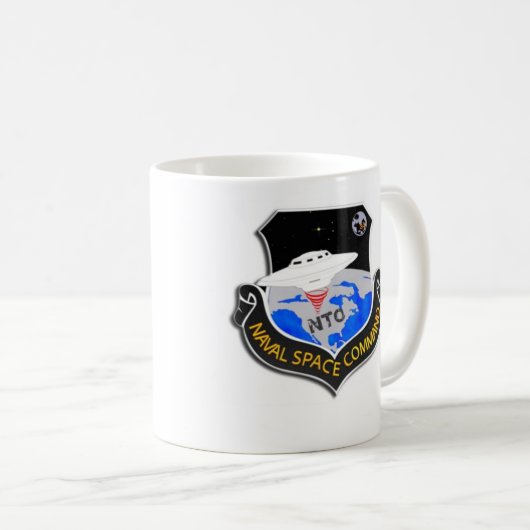 Mug Commande navale de l'espace (Devant droit)