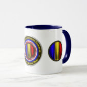 Mug Commandement de l'instruction et de la doctrine de (Devant droit)