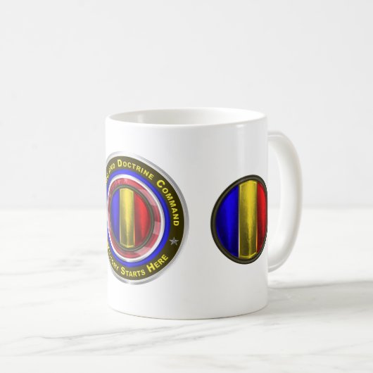 Mug Commandement de l'instruction et de la doctrine de (Devant droit)