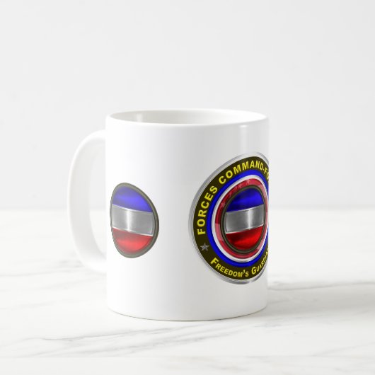 Mug Commandement des forces armées FORSCOM (Devant gauche)