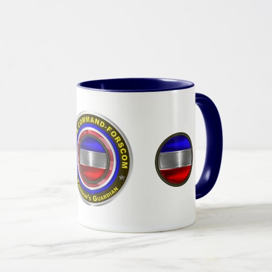 Mug Commandement des forces FORSCOM (Devant droit)
