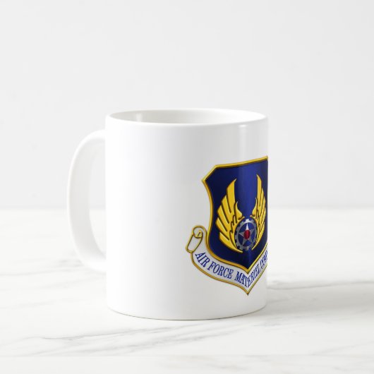 Mug Commandement du matériel de la Force aérienne Cust (Devant gauche)