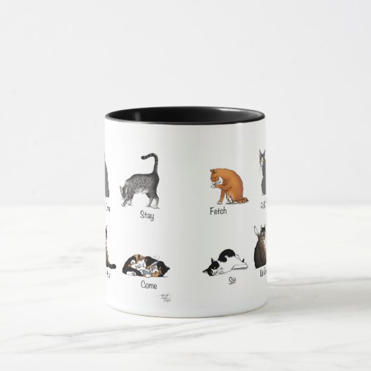 Mug Commandes Cat (Centre)