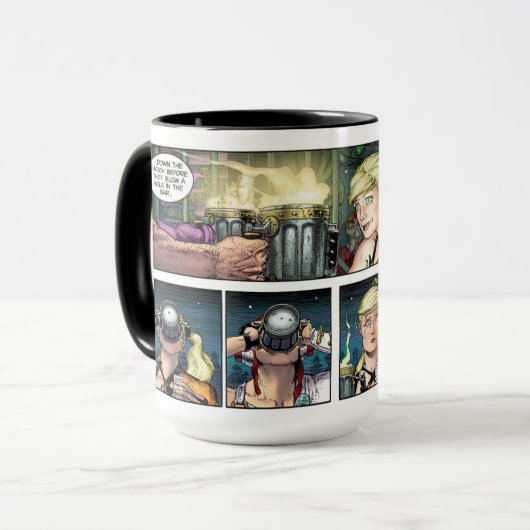 Mug Commando à deux morts (Devant gauche)