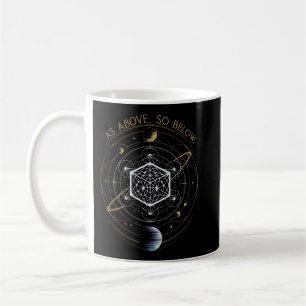 Mug Comme Ci-Dessus, Ainsi Ci-Dessous - Géométrie Cosm