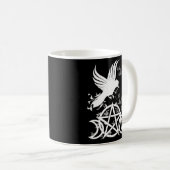 Mug Comme Ci-Dessus Ainsi Sous Pentacle Triple Moon Pe (Devant droit)