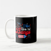 Mug Comme comment elle explose Fireworks Funny Couple  (Gauche)
