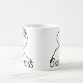 Mug Comme de patron un meme comique de rage ouais (Centre)