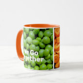 Mug Comme des petits pois et des carottes (Devant gauche)
