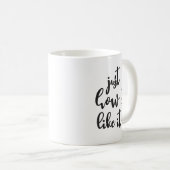 Mug "Comme je l'aime" drôle, manuel (Devant droit)