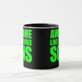 Mug Comme la fête des mères de My Three Sons et (Centre)