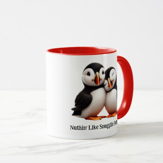 Mug Comme Les Puffins De Snugglin (Devant droit)