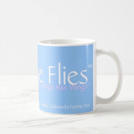 Mug Comme l'espoir pilote officiel attaquez (Droite)