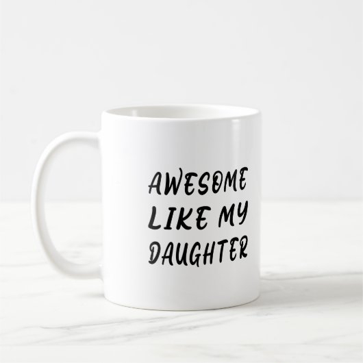 Mug Comme Ma Fille (Gauche)