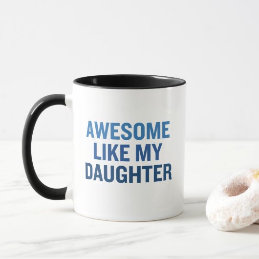 Mug Comme Ma Fille (Avec donut)