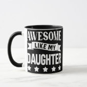 Mug Comme Ma Fille  (Gauche)