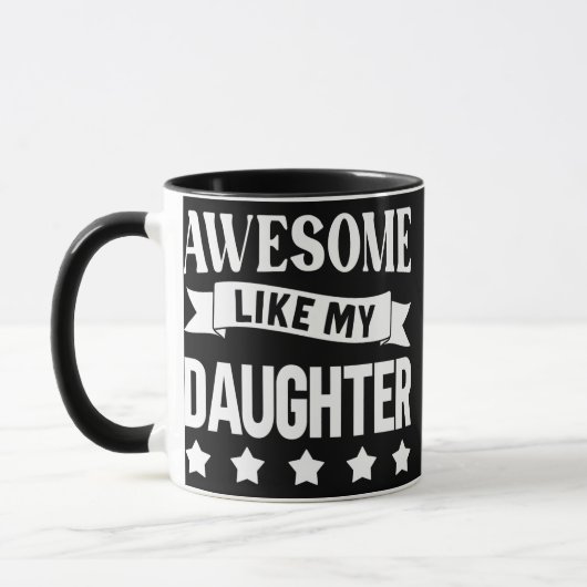 Mug Comme Ma Fille (Gauche)