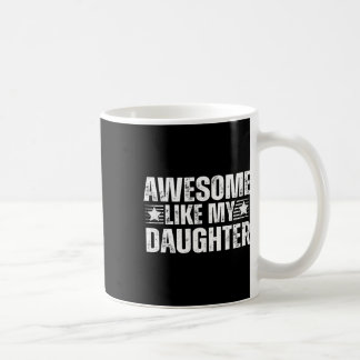 Mug Comme Ma Fille Cadeaux Hommes Drôle Fête des pères
