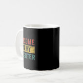 Mug Comme Ma Fille Hommes Rétro Papa Pères Drôle (Devant gauche)