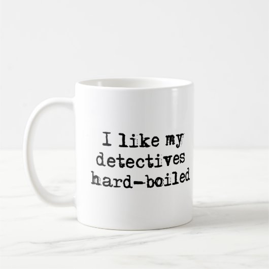 Mug comme mes détectives bouillis (Gauche)