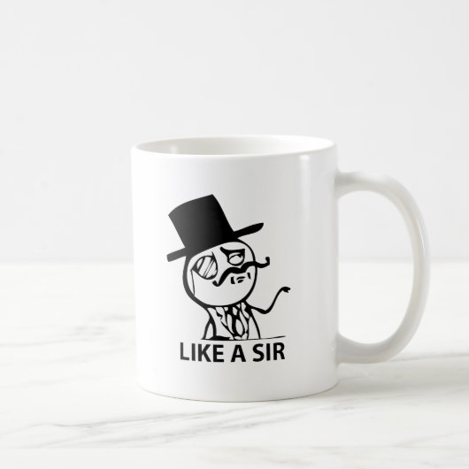 Mug Comme monsieur (Droite)